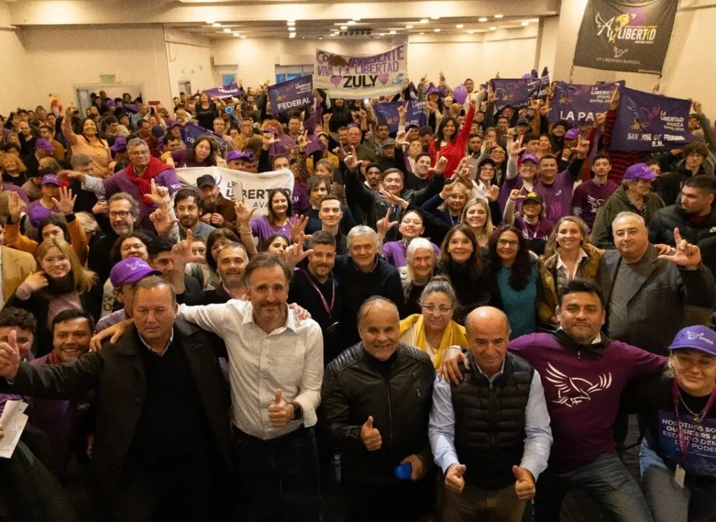 La Libertad Avanza se reunió en Paraná antes de negociar alianzas