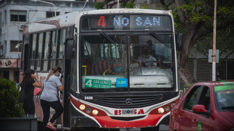 Se depositaron los aportes al financiamiento del transporte urbano